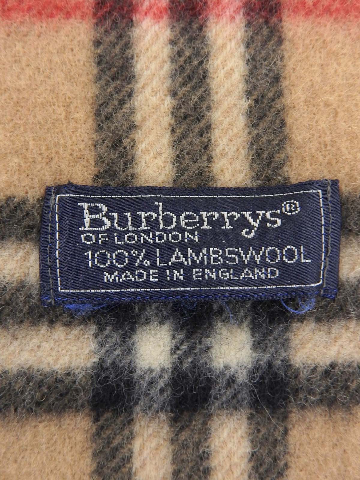 Nova Check Pattern Scarf, Beige