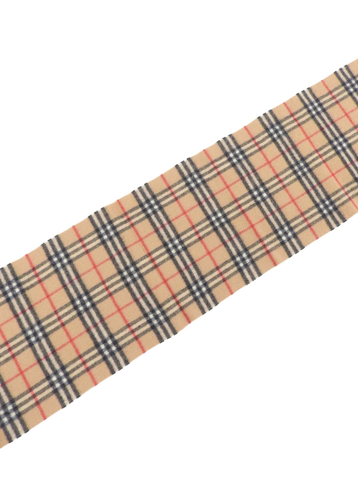 Nova Check Pattern Scarf, Beige