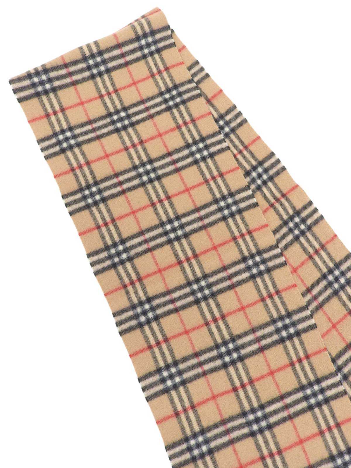 Nova Check Pattern Scarf, Beige