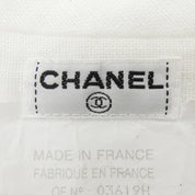 Linen CC Mark Embroidery Setup #38 White