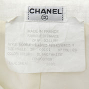 Linen CC Mark Embroidery Setup #38 White