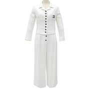 Linen CC Mark Embroidery Setup #38 White