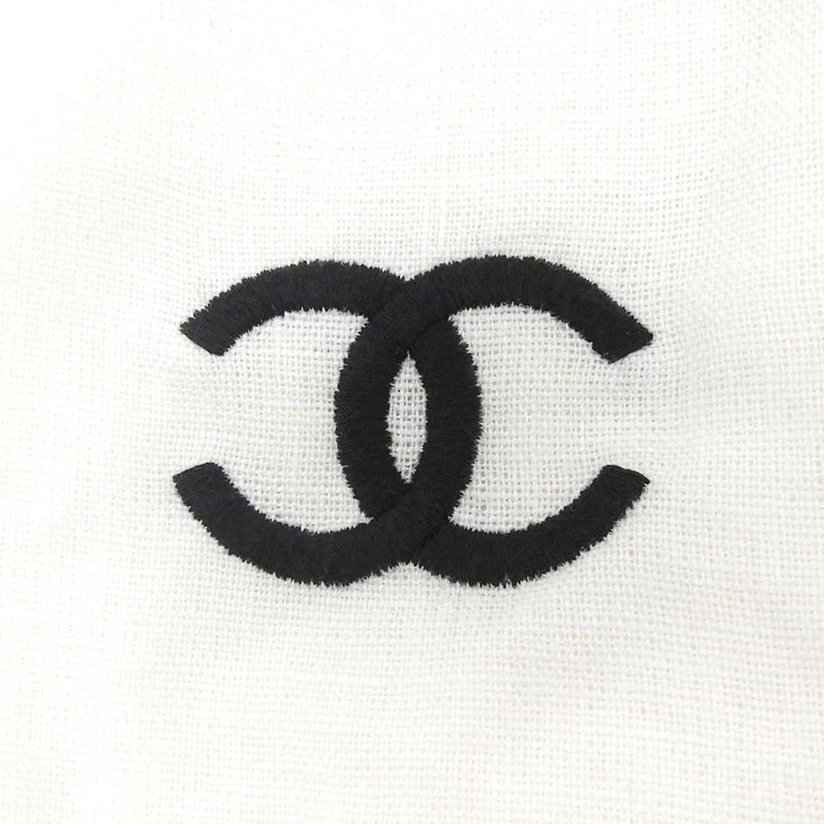 Linen CC Mark Embroidery Setup #38 White