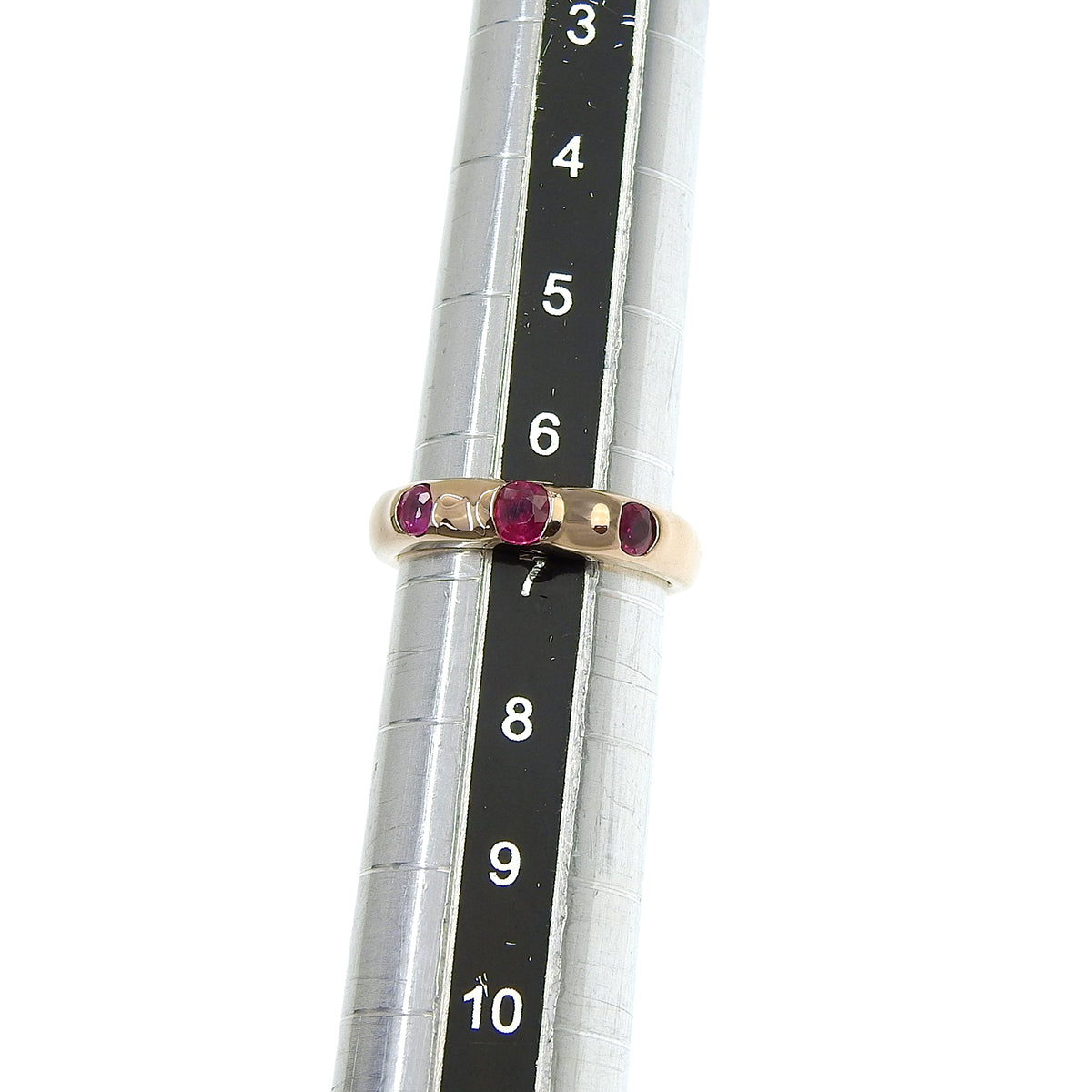 18K Ruby Ring Pink Gold #46.5