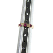 18K Ruby Ring Pink Gold #46.5