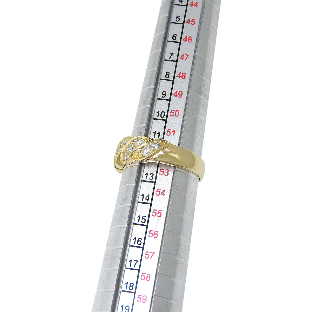 18K钻石戒指 #52 金色