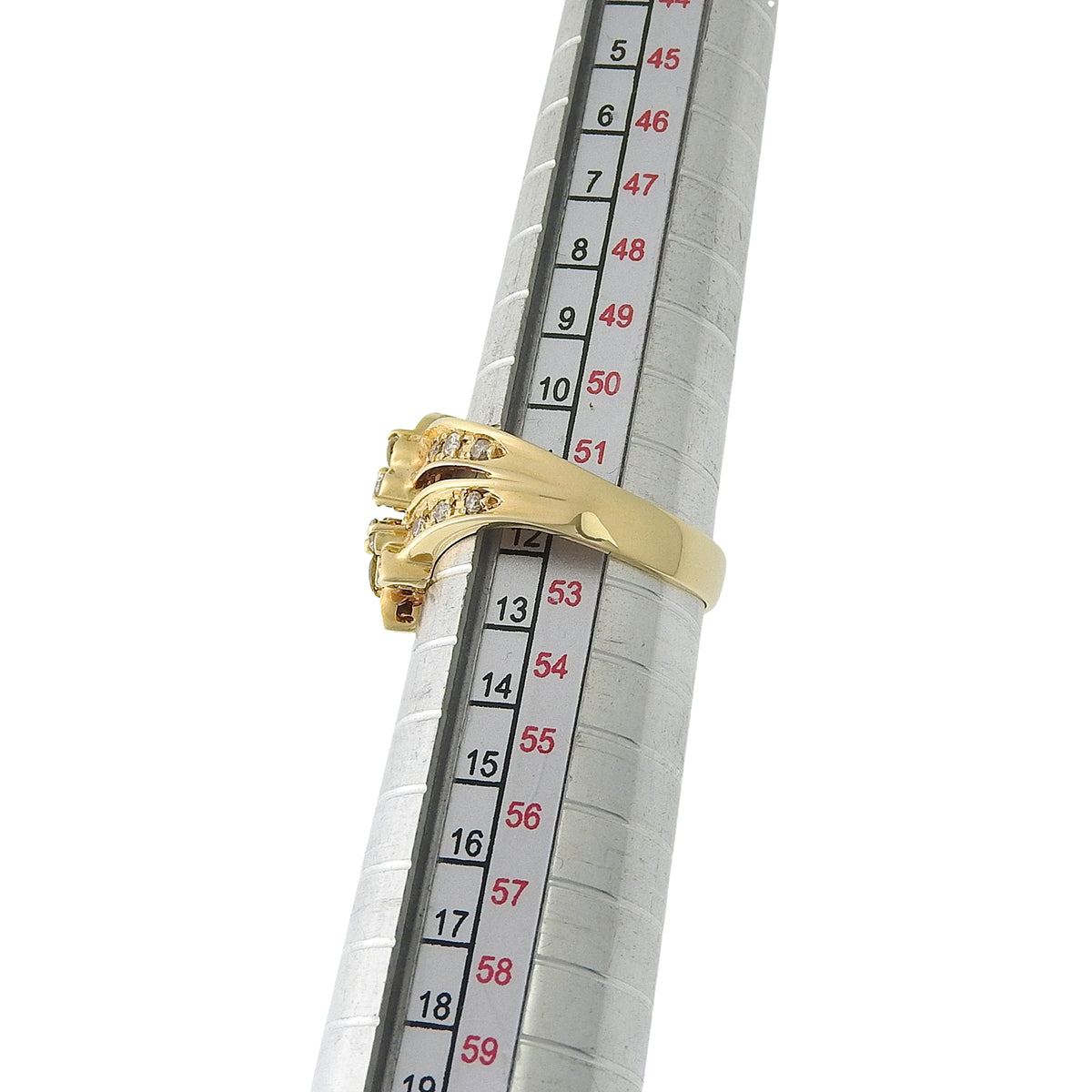 18K钻石设计戒指 #52 黄金