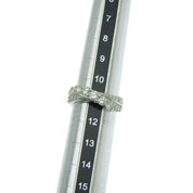 白金钻石戒指 #51 银色