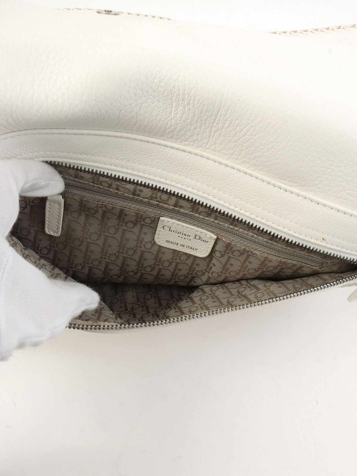 ガウチョショルダーバッグ ホワイト