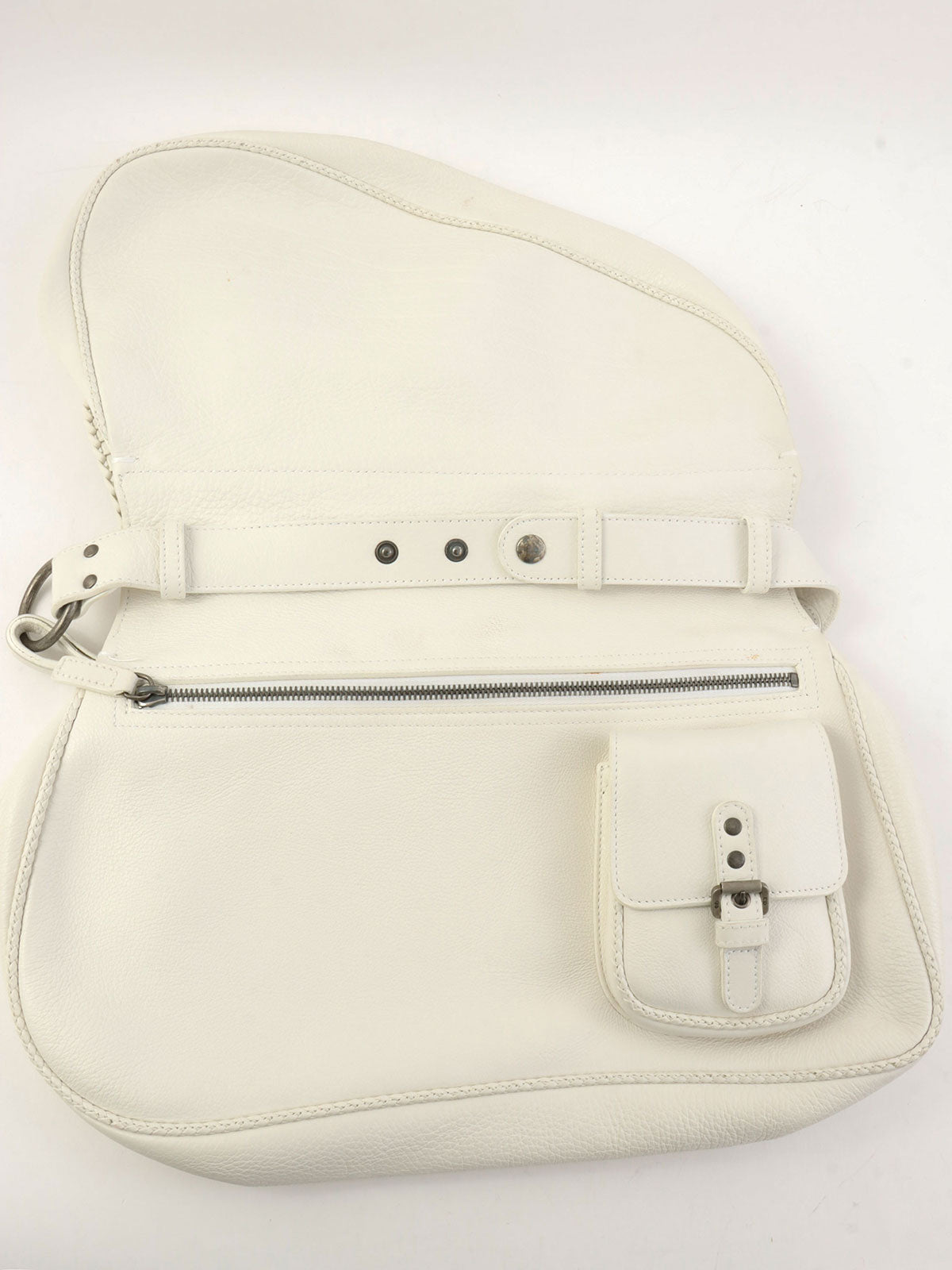 ガウチョショルダーバッグ ホワイト