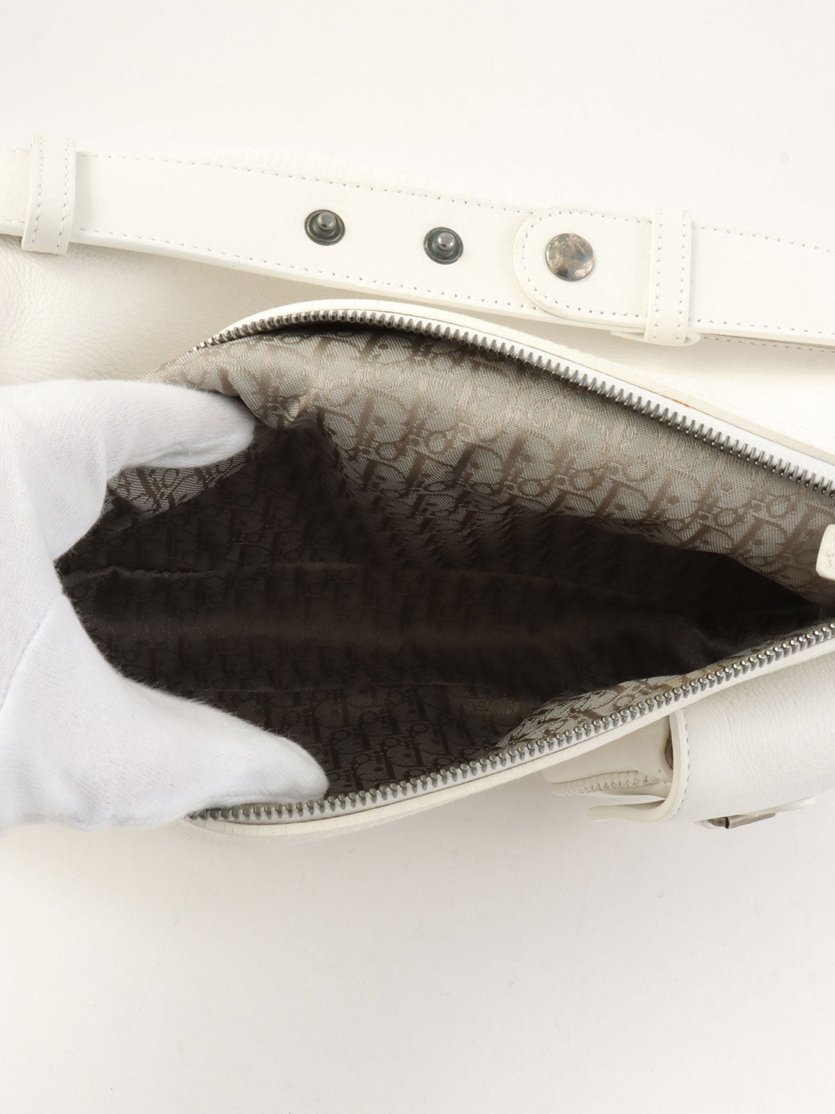 ガウチョショルダーバッグ ホワイト