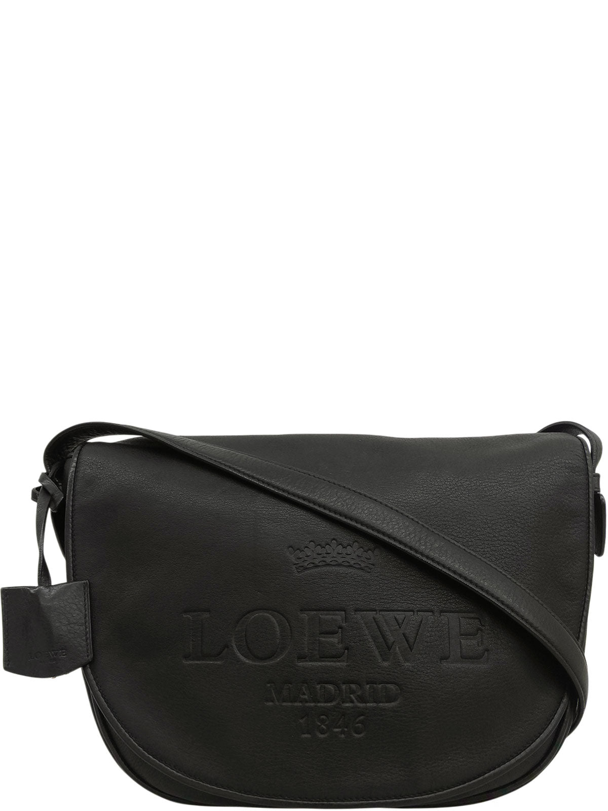 Heritage Shoulder Bag, Black