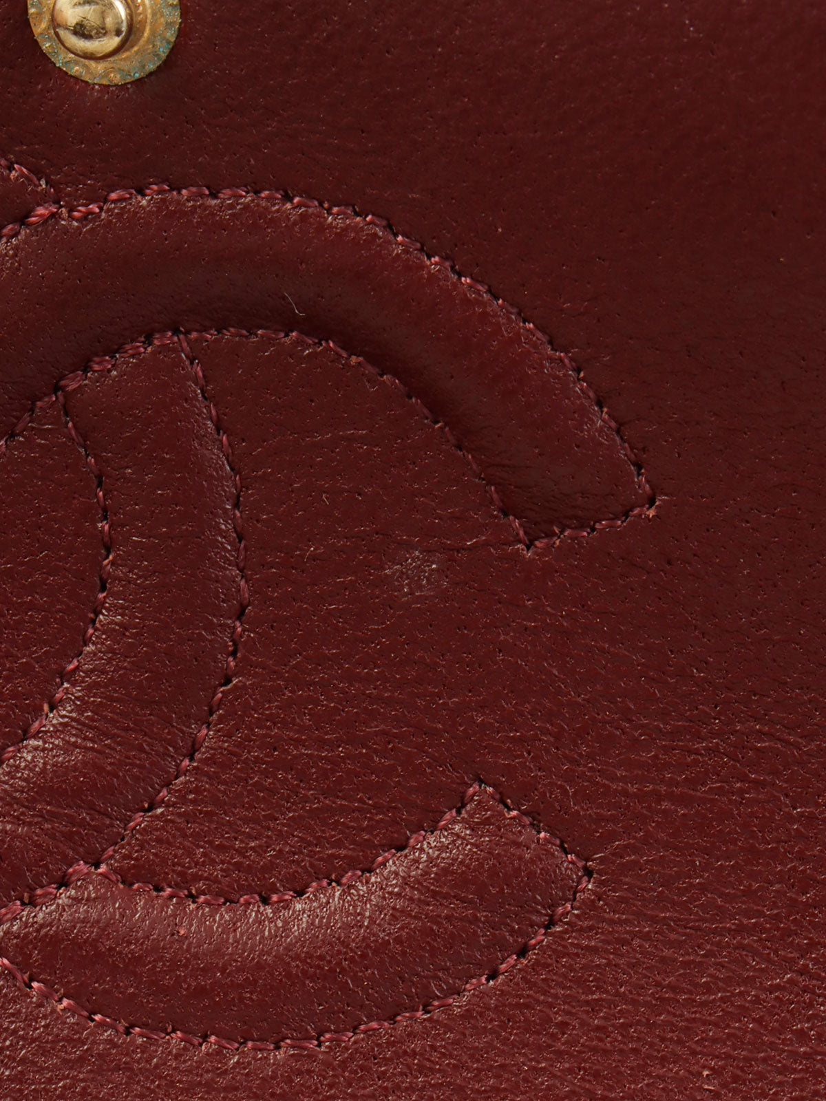 1990年代经典翻盖链条包 23厘米 黑色