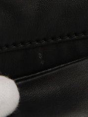 Around 2007, CC Mark Stitch Chain Shoulder Bag, Black