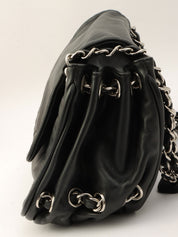 Around 2007, CC Mark Stitch Chain Shoulder Bag, Black