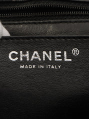 Around 2007, CC Mark Stitch Chain Shoulder Bag, Black