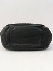Luxury Line Chain Shoulder Bag, Black, manufactured around 2005