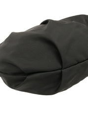 ナイロンロゴプレートワンショルダーバッグ ブラック