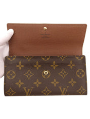 帆布 Monogram Portefeuille Sarah Brown
