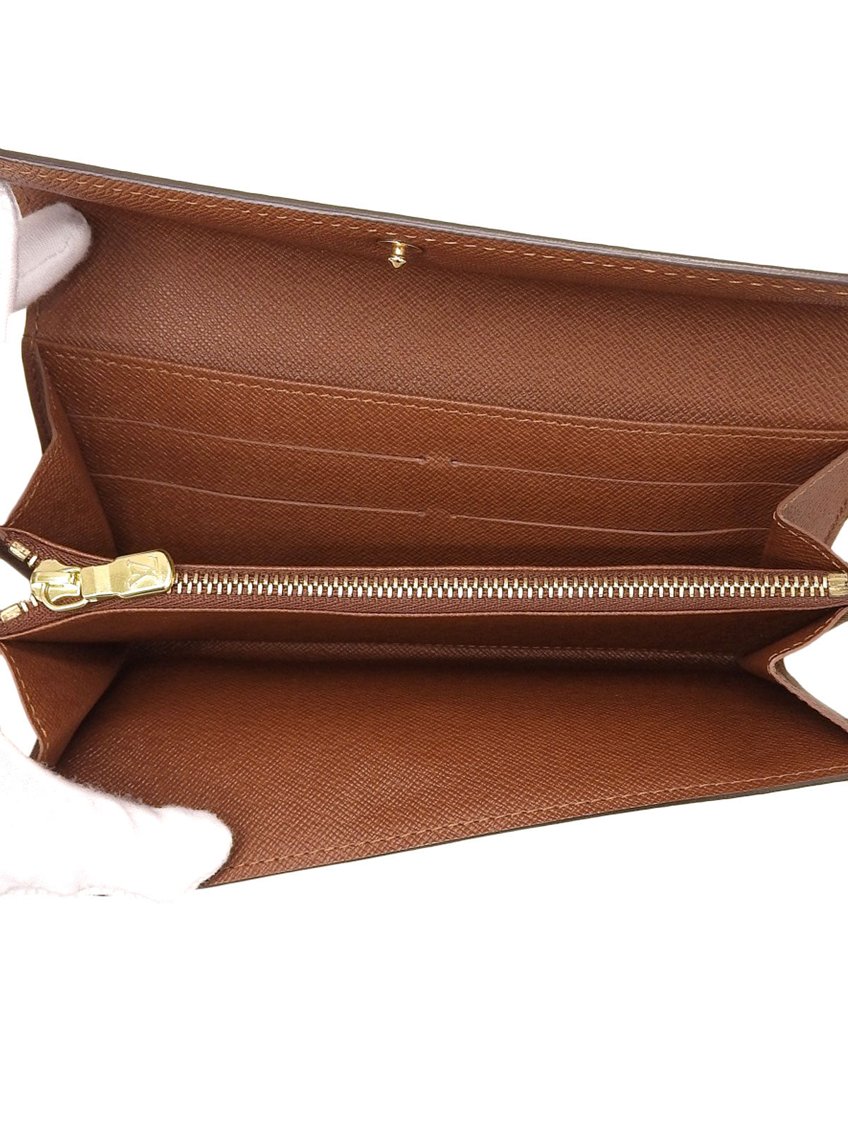 Canvas Monogram Portefeuille Sarah Brown
