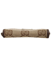 キャンバスGGパターンコインケース ベージュ