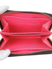 2008年製 モノグラムグラフィティジッピーコインパース ブラウン/ピンク