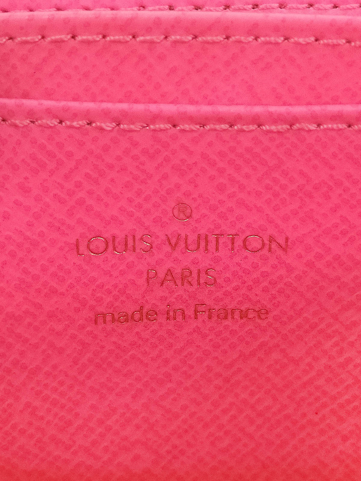 2008年製 モノグラムグラフィティジッピーコインパース ブラウン/ピンク