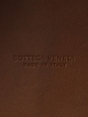 Intrecciato Coin Case Brown/Black