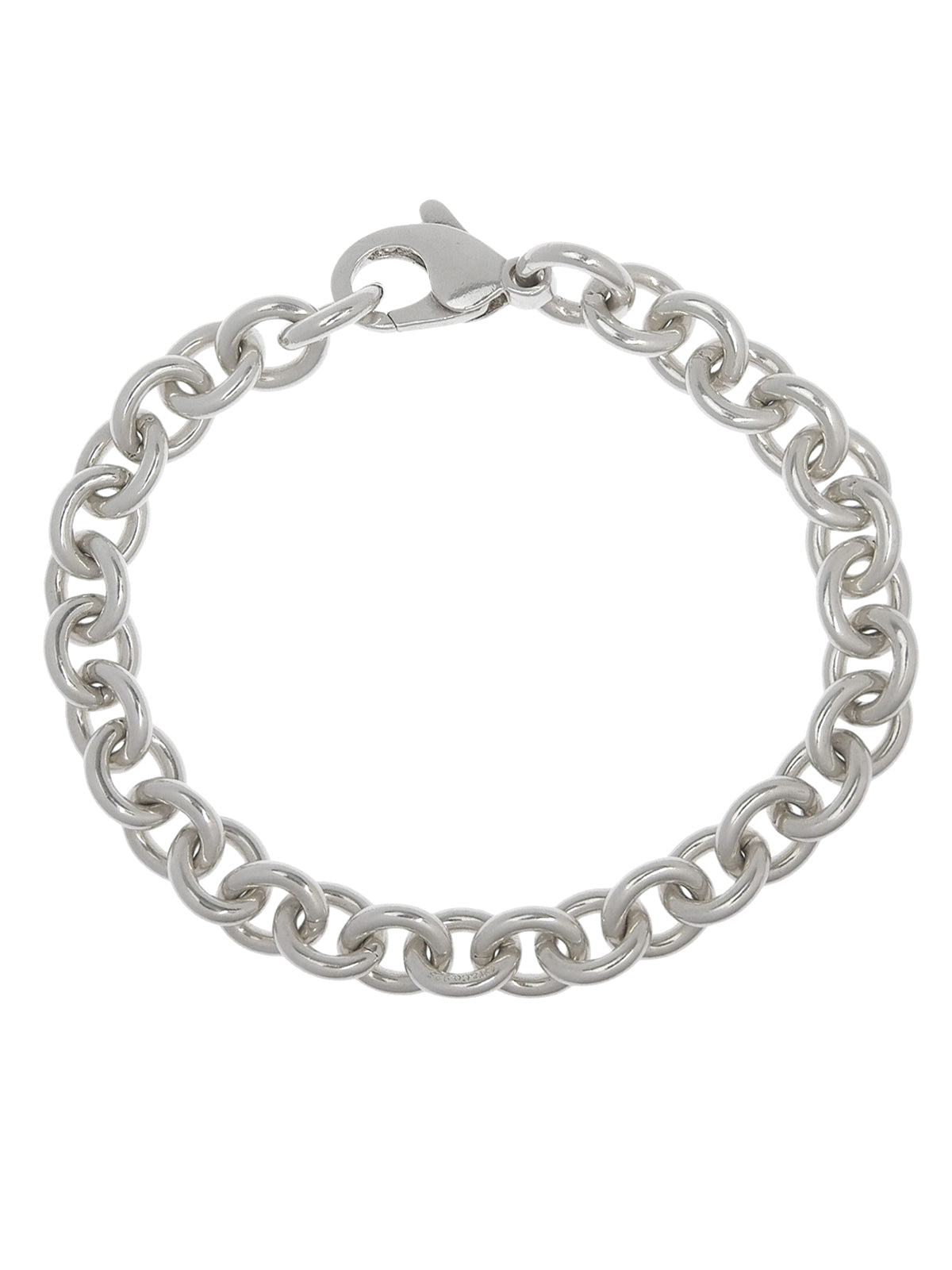 925 Round Ring Bracelet Silver