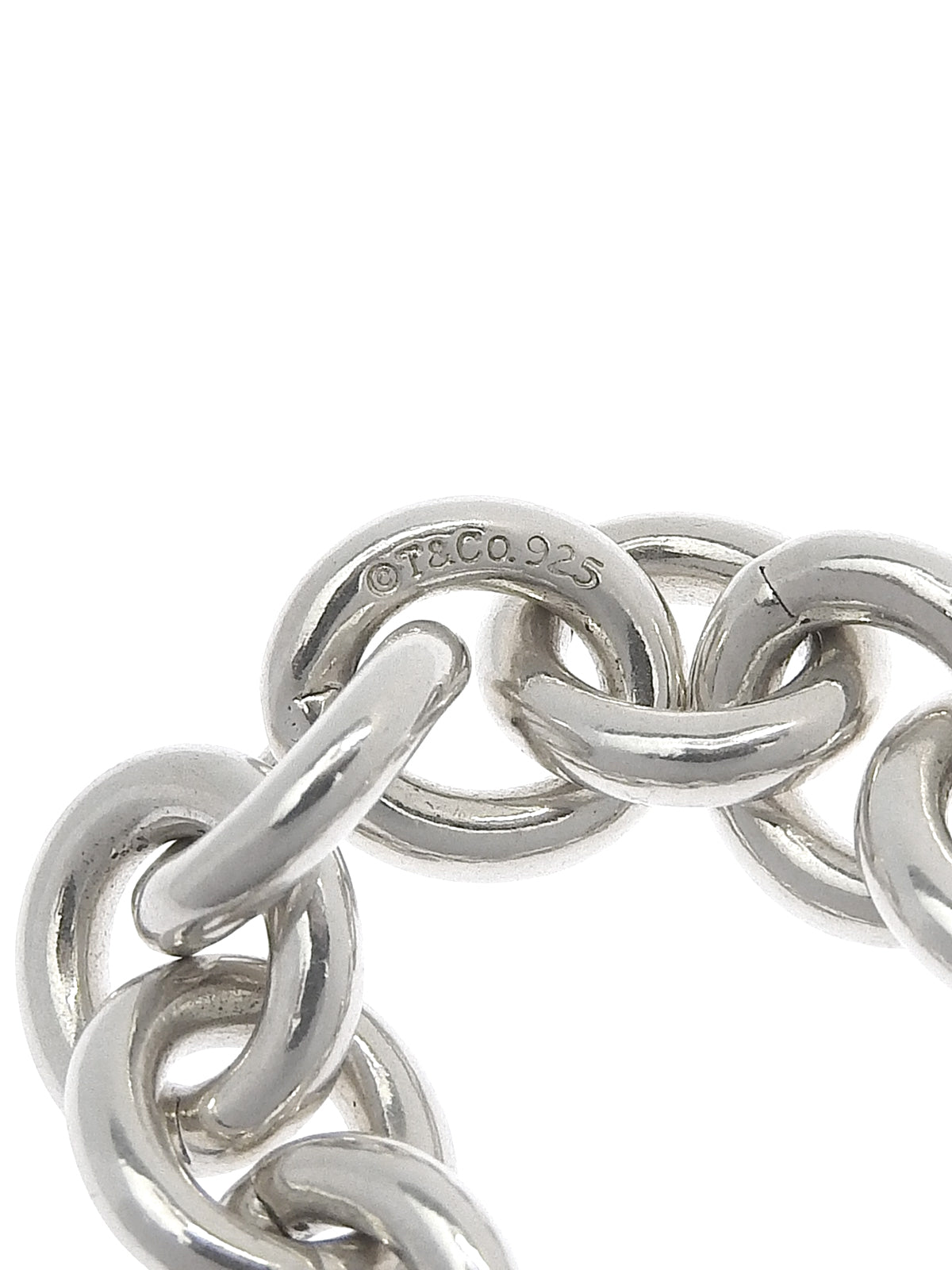 925 Round Ring Bracelet Silver