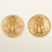 2003 Mademoiselle CC Mark Earrings, Gold