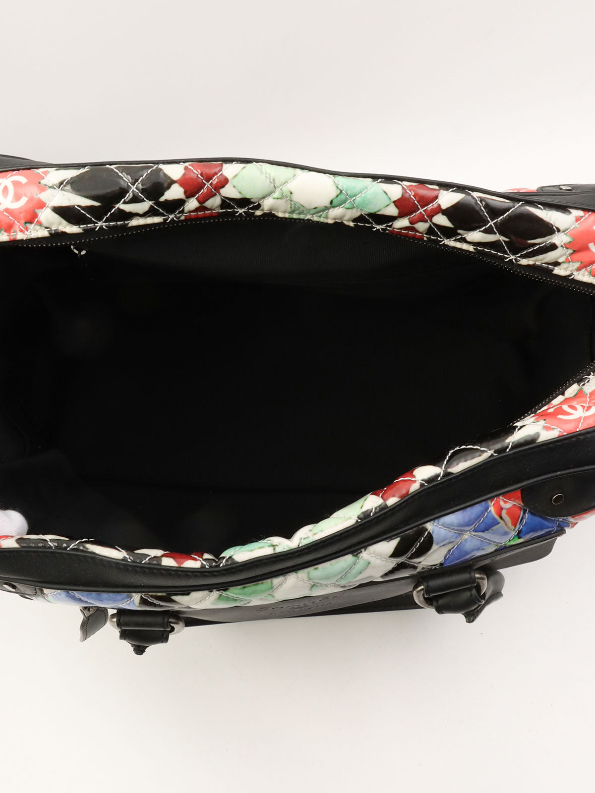 Circa 2014 Design Pattern CC Mark Boston Bag Black/Multi