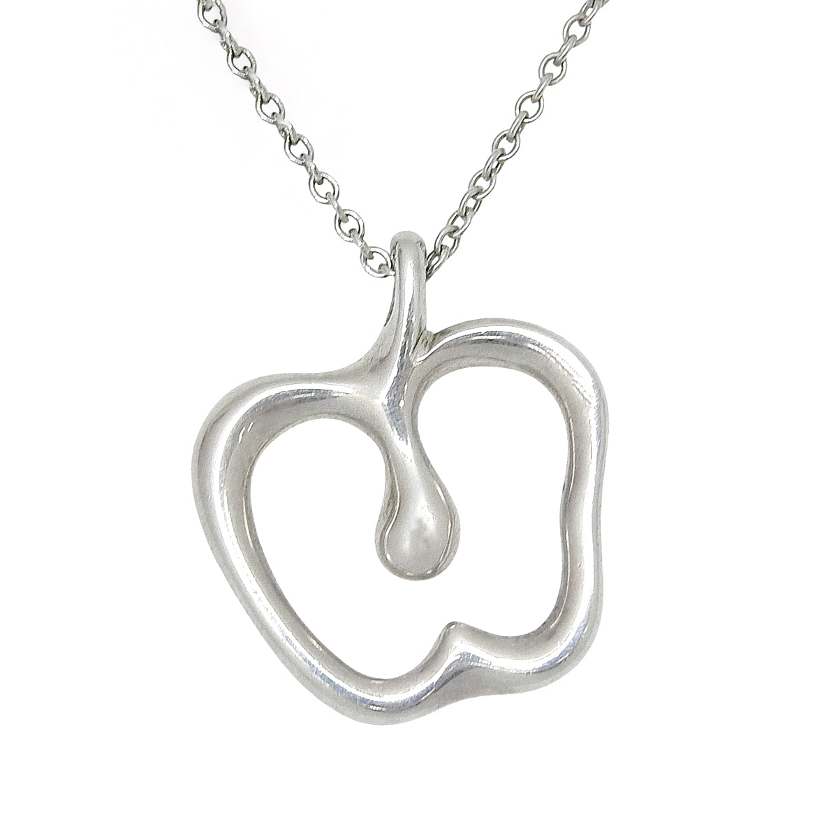 Elsa Peretti 925 Apple Necklace Silver