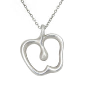 Elsa Peretti 925 Apple Necklace Silver