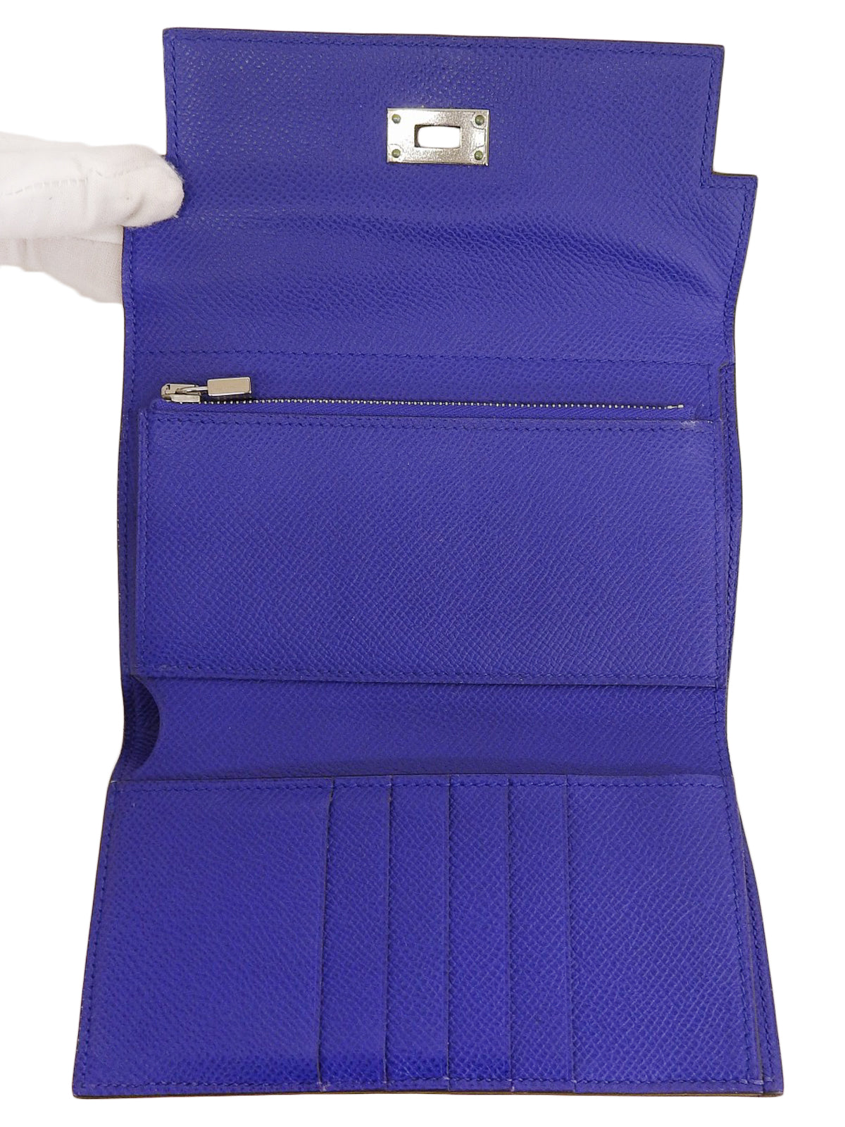 2012年製 ケリーウォレットコンパクト エレクトリック