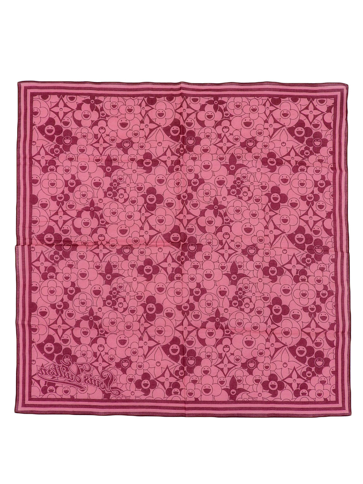 Takashi Murakami Collaboration Cosmic Blossom Bandana Pink