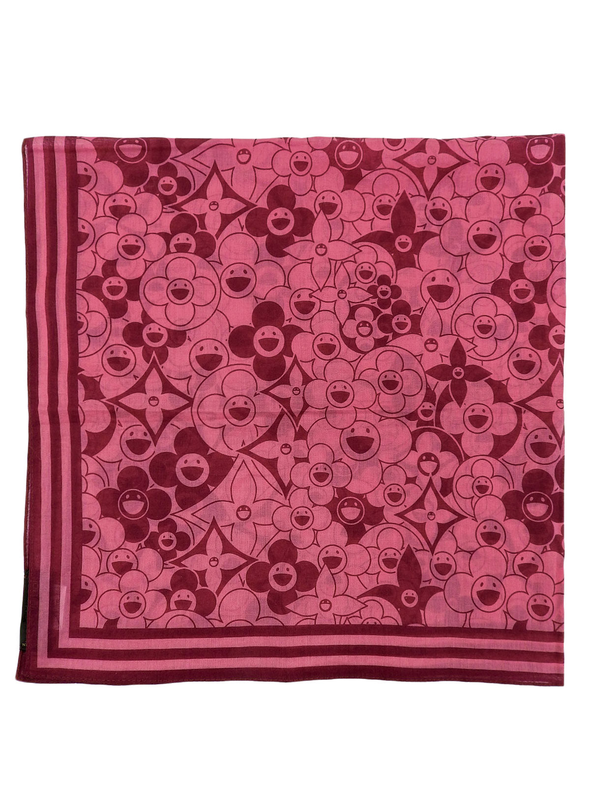 Takashi Murakami Collaboration Cosmic Blossom Bandana Pink