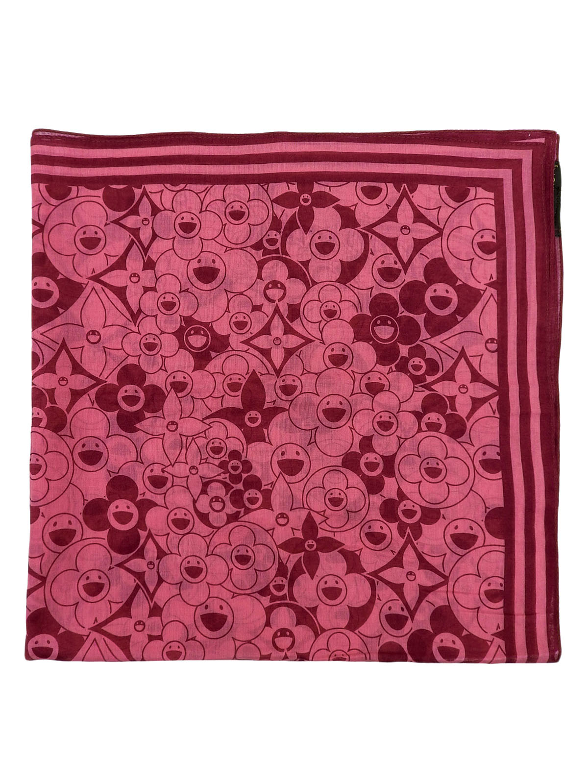 Takashi Murakami Collaboration Cosmic Blossom Bandana Pink