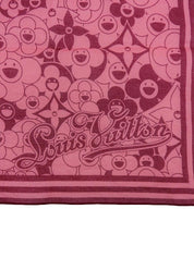 Takashi Murakami Collaboration Cosmic Blossom Bandana Pink
