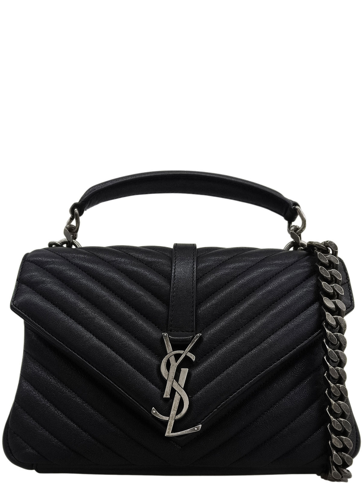 カレッジミディアム2wayバッグ ブラック