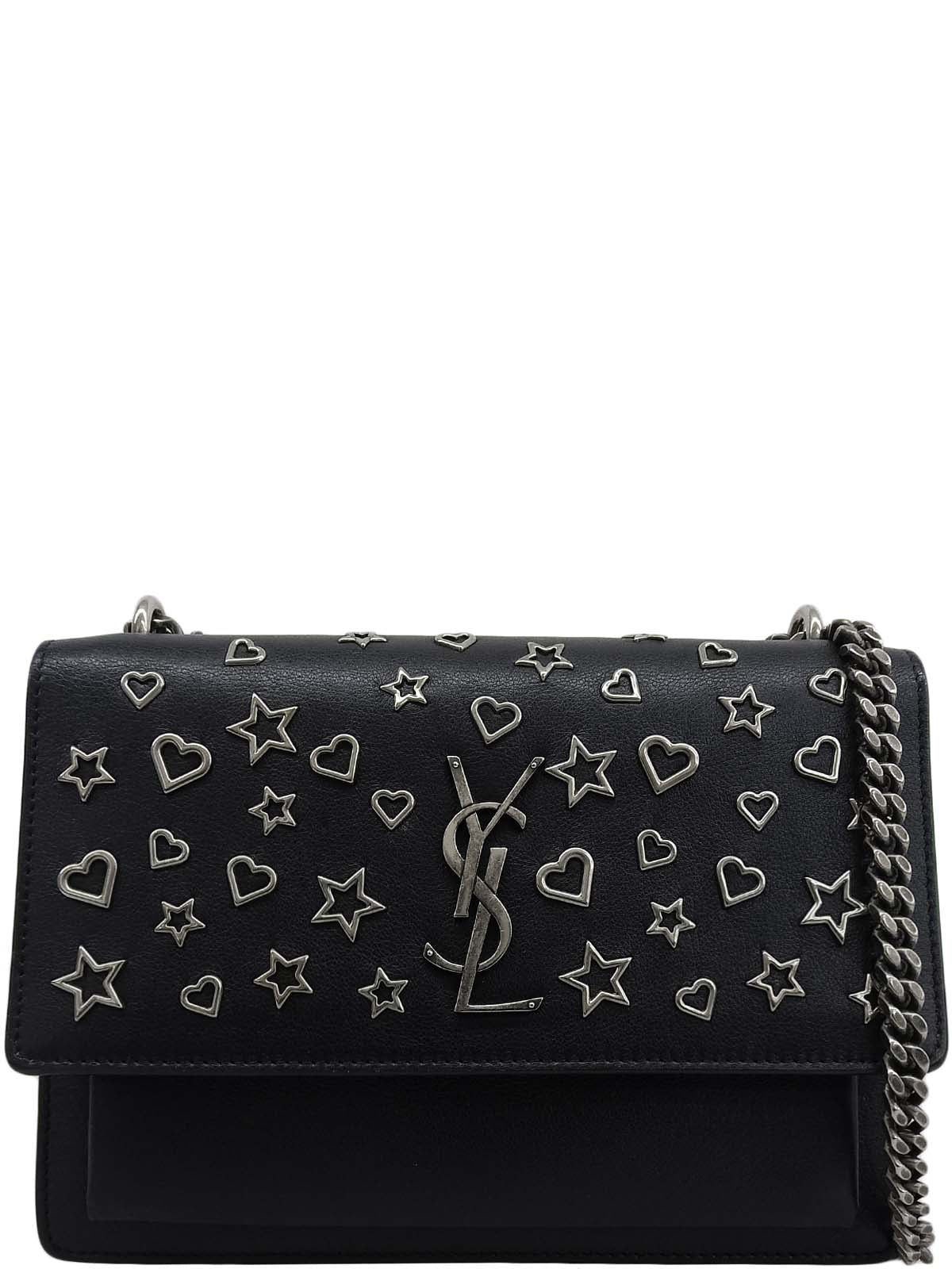 星心图案日落中号黑色