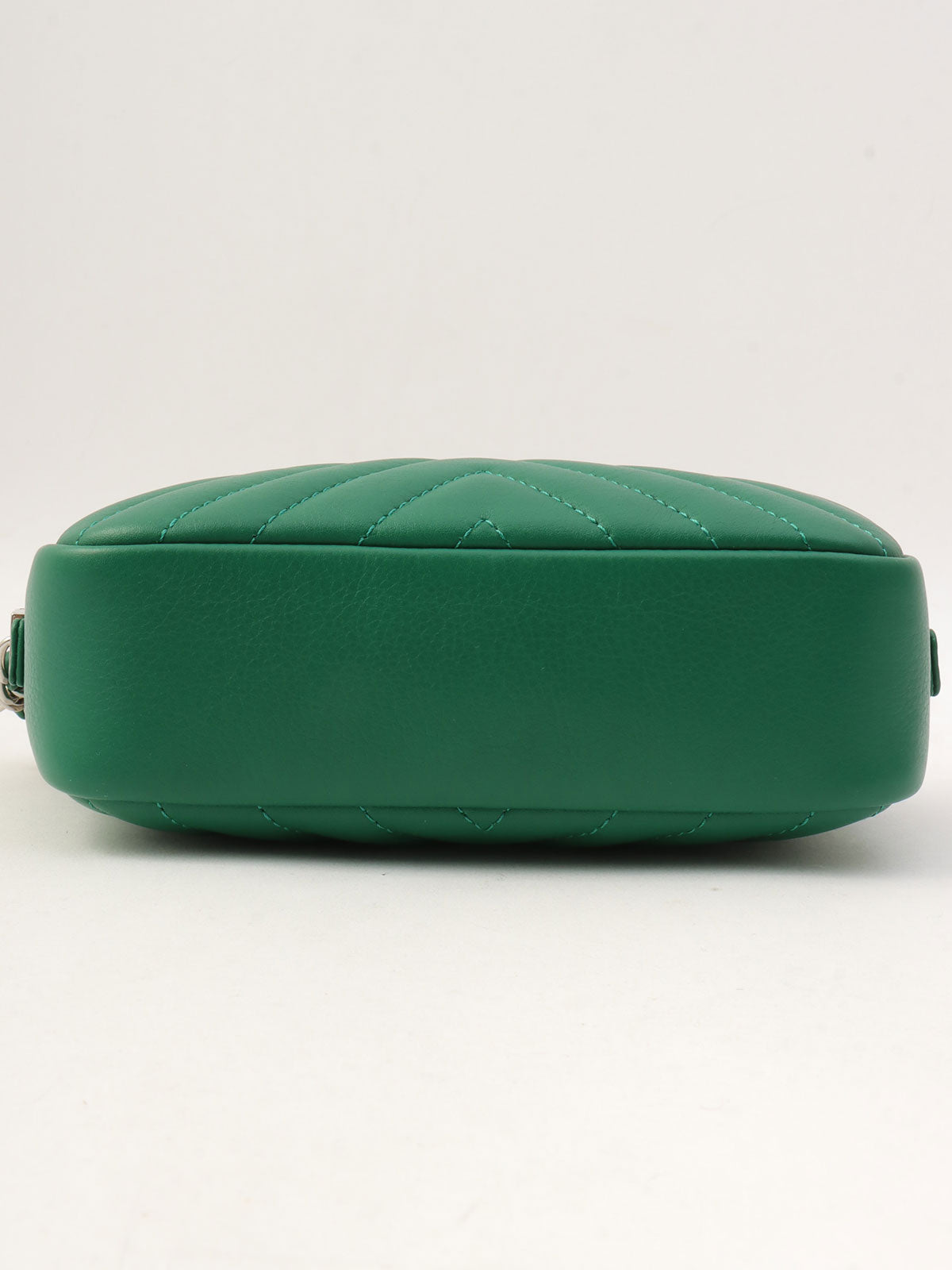 1992-ish CC Mark Plate Fringe Chain Shoulder Bag Green
