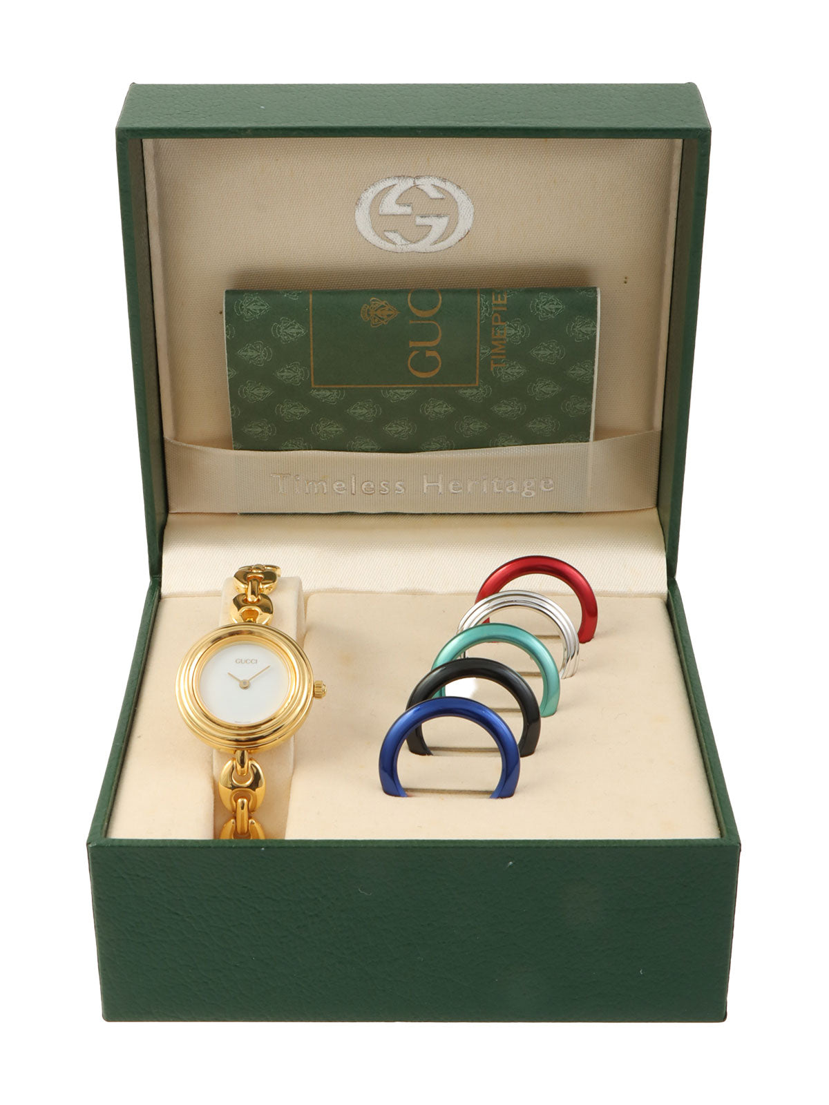 Metallic Change Bezel Watch 6 Colors/Gold