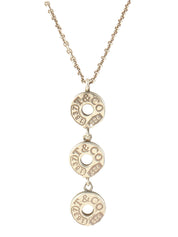 925 Triple Circle Necklace Silver