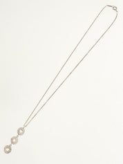 925 Triple Circle Necklace Silver