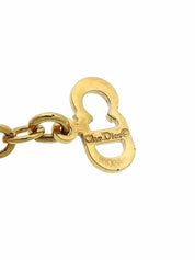 Heart Cutout Logo Necklace in Gold