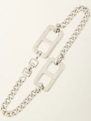 CDロゴプレートブレスレット シルバー