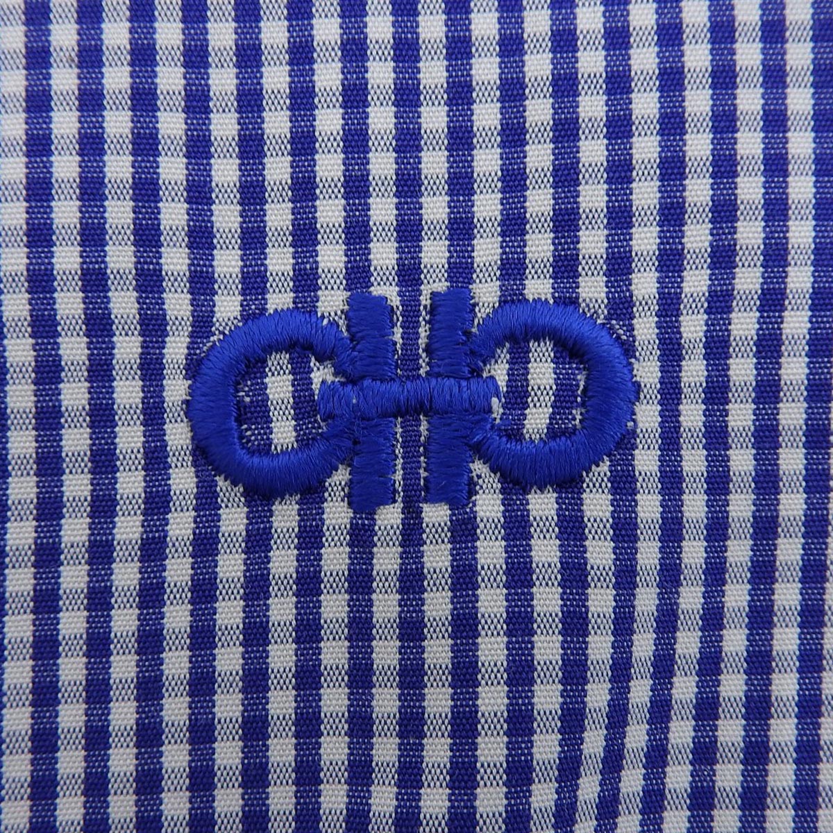 Check Pattern Shirt #L Blue
