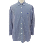 Check Pattern Shirt #L Blue