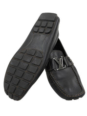 2005年製ロゴプレートドライビングシューズ ブラック #6.5